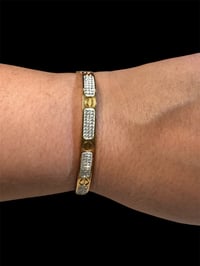 Image 1 of Bangle Stainless - Plated Gold