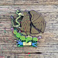 Image 2 of Águila Enamel Pin