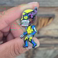 Image 2 of Wolverine Calavera Enamel Pin