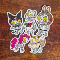 Image 2 of Cute Calaveras Sticker Pack
