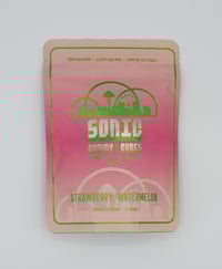 The Sonic Gummy Cubes - Strawberry Watermelon