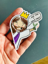 Jesus Loves You Sticker