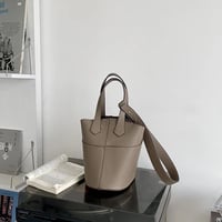 Image 2 of Bag Women's Bag New Autumn And Winter Casual Crossbody Shoulder Bag Pu Large Capacity Handbag Bucket