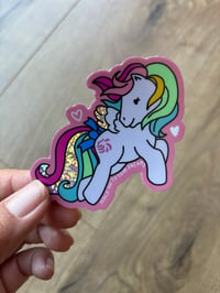 Little Pony Glitter Sticker