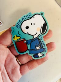 Morning Snoop Sticker