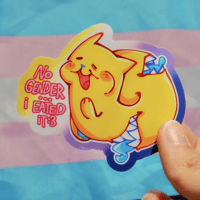 Image 2 of No Gender Sticker