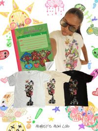 Image 1 of LIMITED COMBO: get out my head shirts + mml coloring book