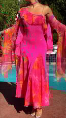 Image of Vintage showgirl Ballroom Costume