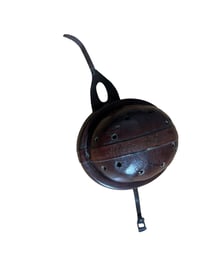 Image 5 of C. 1920/1930s leather stayer’s helmet belonging to Toto Grassin