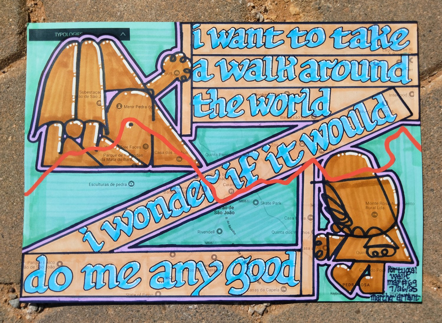 Image of Portugal Walk map 69