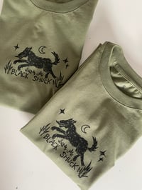 Image 1 of Black Shuck T-shirt Made to order