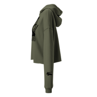 Image 3 of SUPPORT LOCAL LESBIANS cropped hoodie