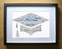 Image 2 of Personalized Graduation Cap Design Gift for Daughter, Girl, Women - University Graduate - College