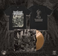 Image 1 of Pestilential Shadows "Wretch" LP/T-shirt Bundle