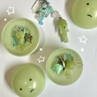 Image 1 of NEW Smiski Strap Phone Charm