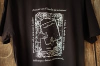 Image 2 of  Camiseta 'Pandeiro de Tresmonte' negra