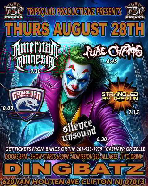 Image of August 28th - Clifton, New Jersey 