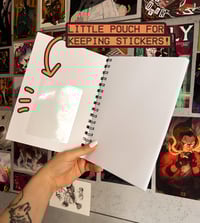 Image 2 of Black Wolf | Sticker Collecting Book A5