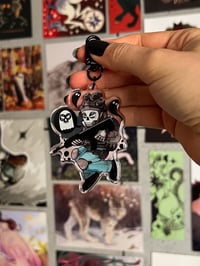 Image 3 of Ghost and König Epoxy Keychains | Call of Duty 