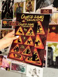 Image 2 of Crypid Signs Vinyl Sticker Set