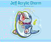Jeff Acrylic Charm