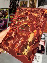 Image 2 of Jackalope Vinyl Sticker Set A5