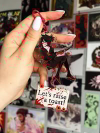 Image 2 of Go Bok-Su Acrylic Keychain | Married In Red
