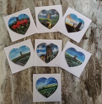 Image 3 of Castle Hill Heart Greeting Card (4)