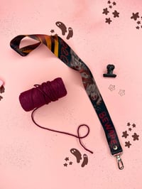 Image 4 of Beware! Cryptid Long Lanyard