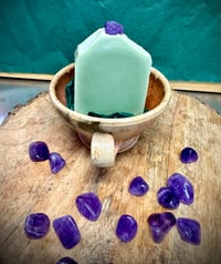 Image 3 of Soothing Nettle & Amethyst Soap (all natural)