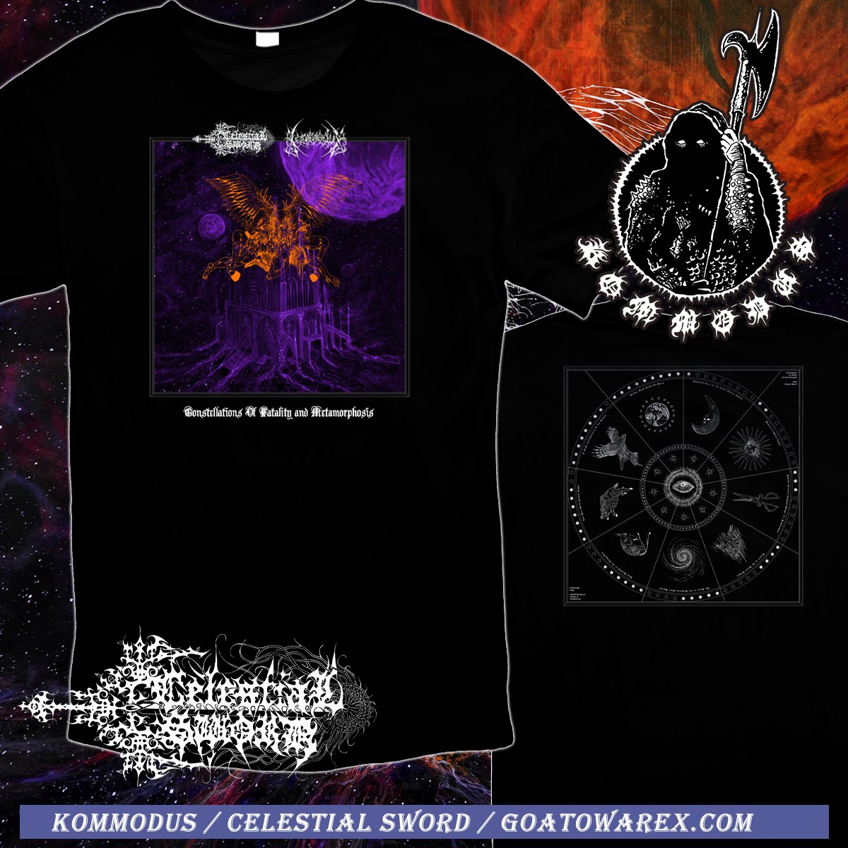 Kommodus/Celestia Sword - Constellations - LP | goatowarex666