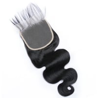 Body Wave Transparent Lace Closure – 4x4 HD