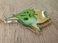 Image 2 of Korok - Cute Legend of Zelda Epoxy Acrylic Keychain Charm