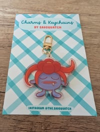 Image 3 of Gloom - Cute Kawaii Pocket Monster Epoxy Acrylic Keychain Charm