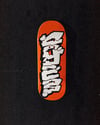 Orange Sreenprint deck