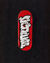 Red Sreenprint deck