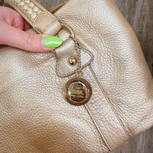 Image of The Sak Metallic Gold Bag 