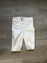 Image 3 of Tailored Sportsman Knee Patch Breeches - 26R White