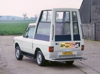 Image 1 of I BRAKE FOR THE POPE'S TURTLES 🐢 Woke Popemobile Car Bumper Magnet