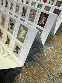 Image 12 of PRE-ORDER ~ Marbled Butterfly Specimen on Farrow & Ball paint chip card