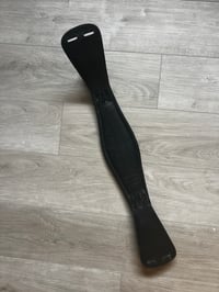 Image 3 of Passier Black Leather Dressage Girth – 26” – Double Elastic
