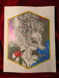 The Fox Princess Of The Frozen North - Original Artwork