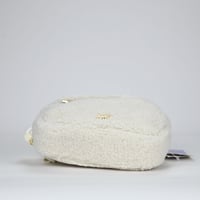 Image 6 of Madden Girl Wrens Sherpa Fanny Pack Bag - Cream