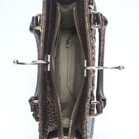 Image 10 of Brahmin Cami Melbourne Leather Satchel - Ganache