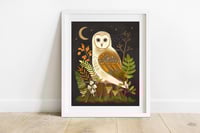 Forest Owl Art Print