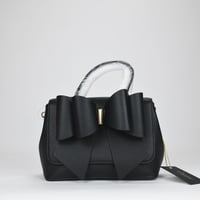 Image 2 of Like Dreams / Crossi Eva Double Bow Crossbody - Black