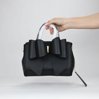 Image 1 of Like Dreams / Crossi Eva Double Bow Crossbody - Black