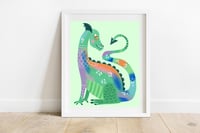 Green Dragon Print