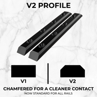 Image 4 of V2 Acrylic Lightning Rails (*Adhesive*)