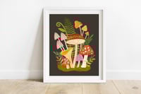  Forest Mushroom Print